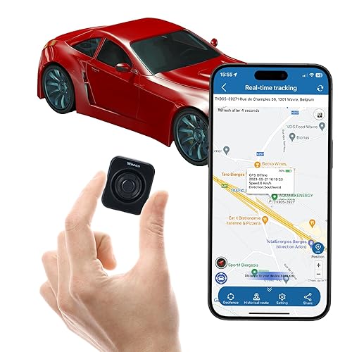 Car Tracker Device Hidden 4G LTE Mini Magnetic GPS Tracker for