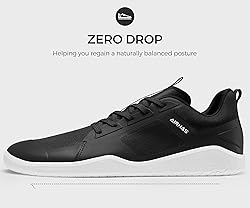 AIRHAS Men's Barefoot Shoes Zero Drop Workout