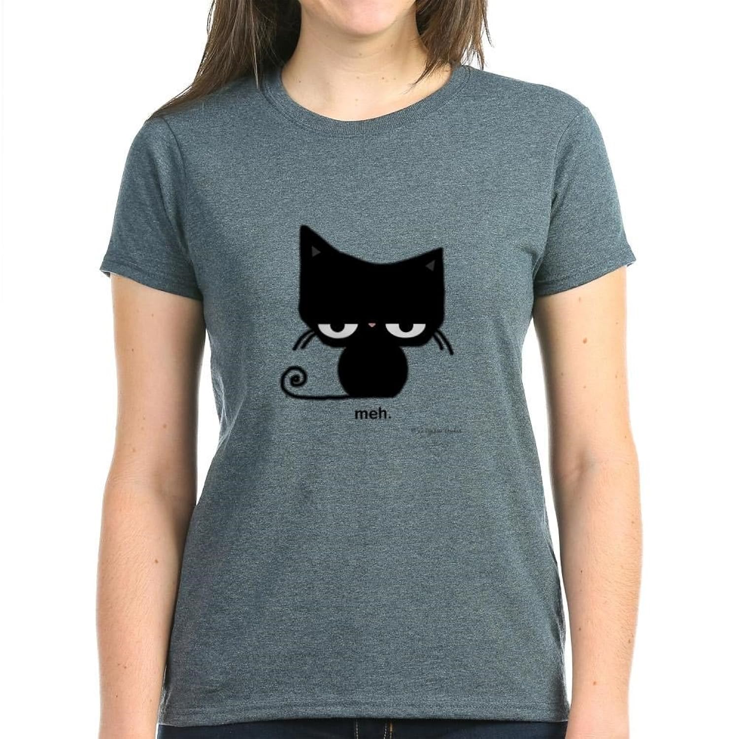 meh cat shirt