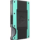 Mountain Voyage Co Minimalist Wallet for Women - Pastel (Cash Strap, Pastel Green)