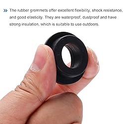 MECCANIXITY 4Pcs T Shape Rubber Grommet Mount Dia
