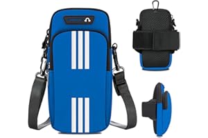 MOVOYEE Phone Holder for Running Armband Small Crossbody Bags for Women Men Kids,iPhone 11 12 13 14 Pro Max Xs XR X 8 7 6 Plus SE Mini Pouch,Samsung Galaxy Ultra Edge S23 S22 S21 S20 Note 20 Arm Bag