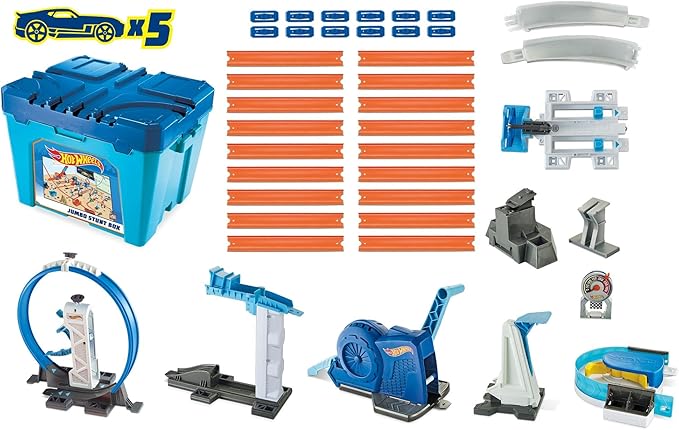 hot wheels builder stunt box