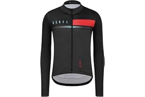 GCRFL Winter Cycling Jersey Men Cold Weather Biking Cycling Clothing Thermal Fleece Bicycle Clothing Cycling Softshell Jacket