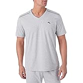 Tommy Bahama - Men's Essential T Shirt, Short Sleeve V Neck Cotton Blend Top for Sleep or Lounge