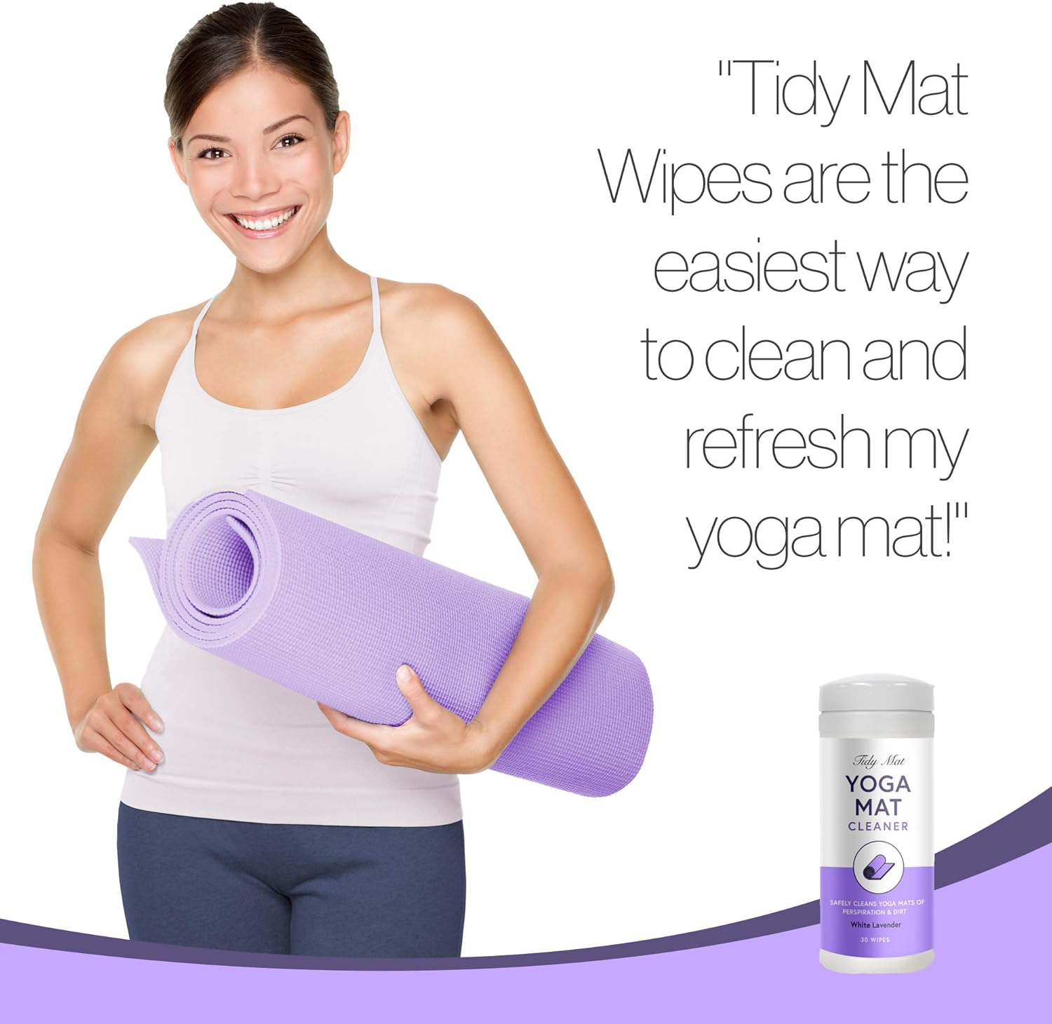 yoga mat wipes