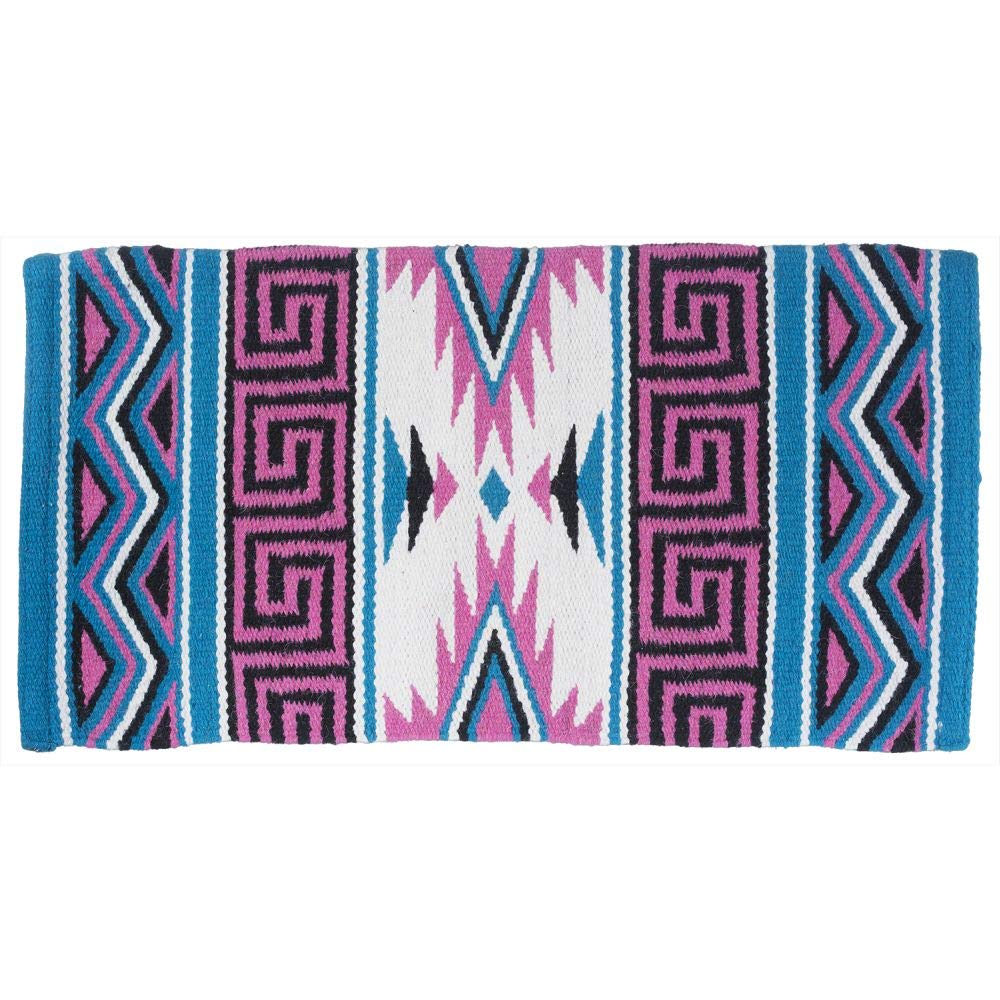 Tough 1 Mayan Wool Saddle Blanket Pink