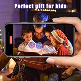 XINHOME Flying Ball Orb Toy RGB Light USB Rechargeable Hand Controller Drone view 3
