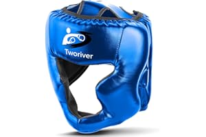 SANJOIN Boxing Headgear for Men Adult, 8+ Years Old MMA Headgear, Closed Type Boxing Helmet, Sparring MMA Muay Thai Kick Brace