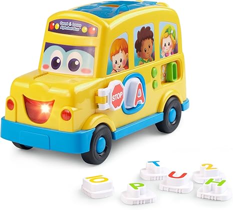 vtech count and learn school bus
