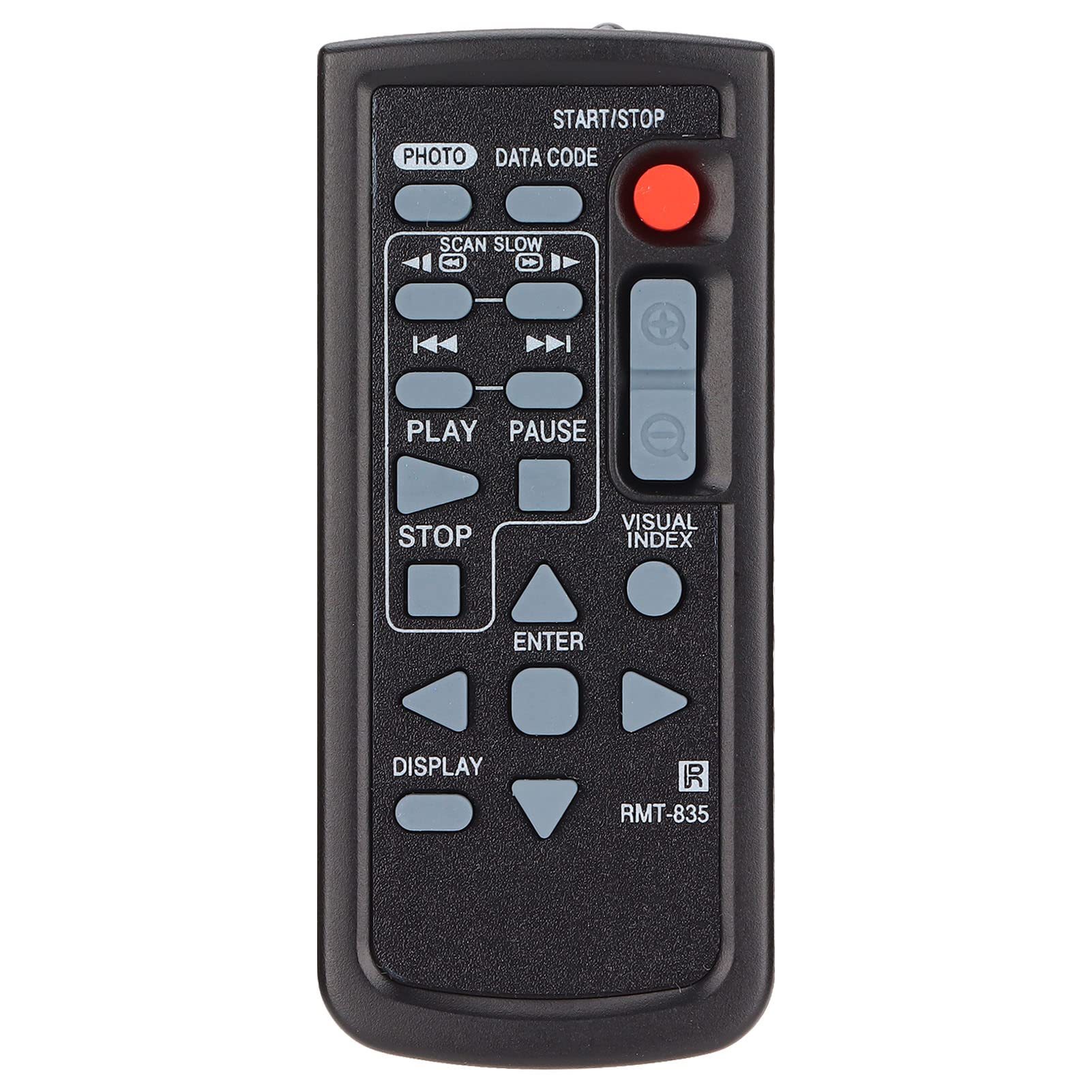 RMT 835 Remote, Video Camera Replacement Remote Control for Sony RMT‑845 HDR‑PJ580E PJ790E PJ820E CX900E XR350 CX370 PJ760 CX760 PJ79 (Black)