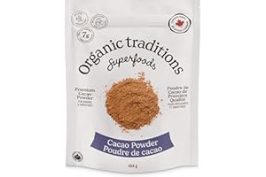 Organic Traditions Cacao Powder - 454 grams/16 ounces…