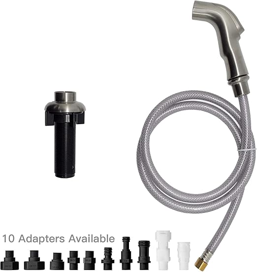 Kitchen Side Sprayer Brushed Nickel Kitchen Sink Sprayer Head