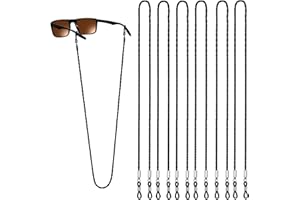 VOOGLASS Glasses Strap - Securely Keep Your Eyeglasses Around Your Neck - Practical Sunglasses Holder Chain for Men Women