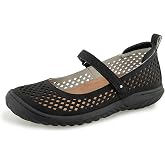 JBU Women's Bee Casual Mary Jane Comfort Flat
