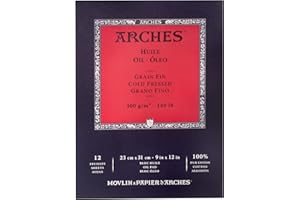 Arches Oil Painting Pad 9"x12", 12 Count
