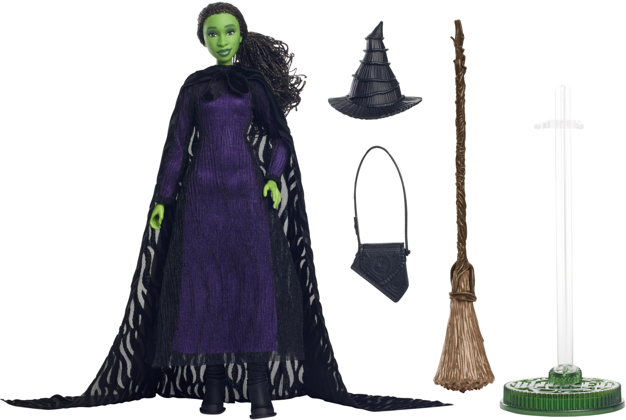 Mattel-Wicked-Poupée Glinda Avec Accessoires Et Habillages Amovibles Disney Hxt63 494082