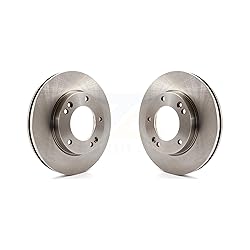 Front Disc Brake Rotors Pair Replacement For