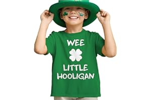 TSTARS St. Patricks Day Shirt Funny Irish Clover Pattys Toddler Infant Kids T-Shirt