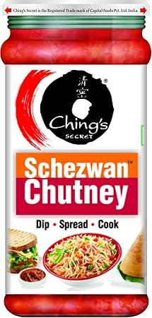 Chings-Schezwan Chutney, 250 g Bottle