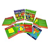 Geotoys GeoCards, World & USA Flash Cards Geography Game, Kid Card Games for Home, School & Travel, States and Capitals Flash