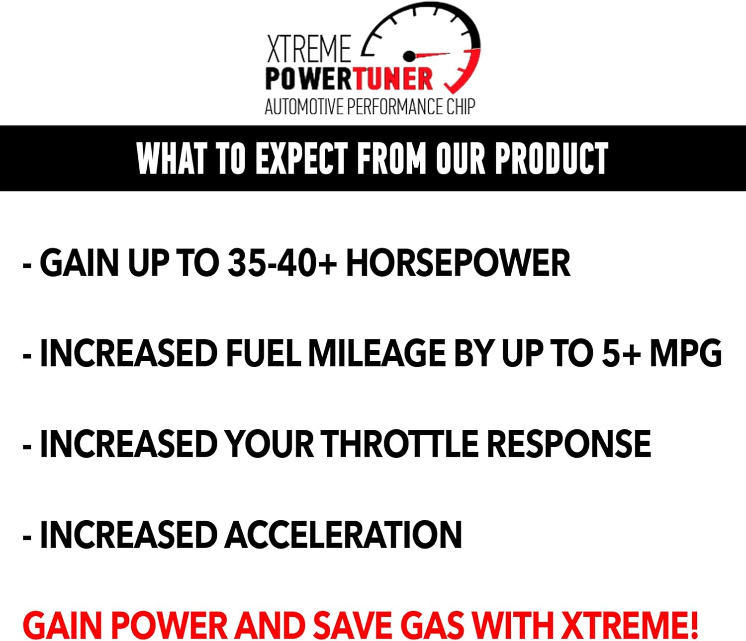 Save Gas Xtreme Power Tuner Performance Chip for Ford Police