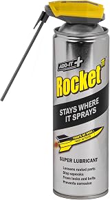 Rocket TT Super Tube Lubricant Spray 450ml - Rust Remover & Anti-Corrosion