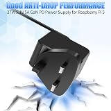 syid Raspberry Pi 5 Power Supply 5.1V 5A 27W PD USB-C GaN UK Adapter view 5