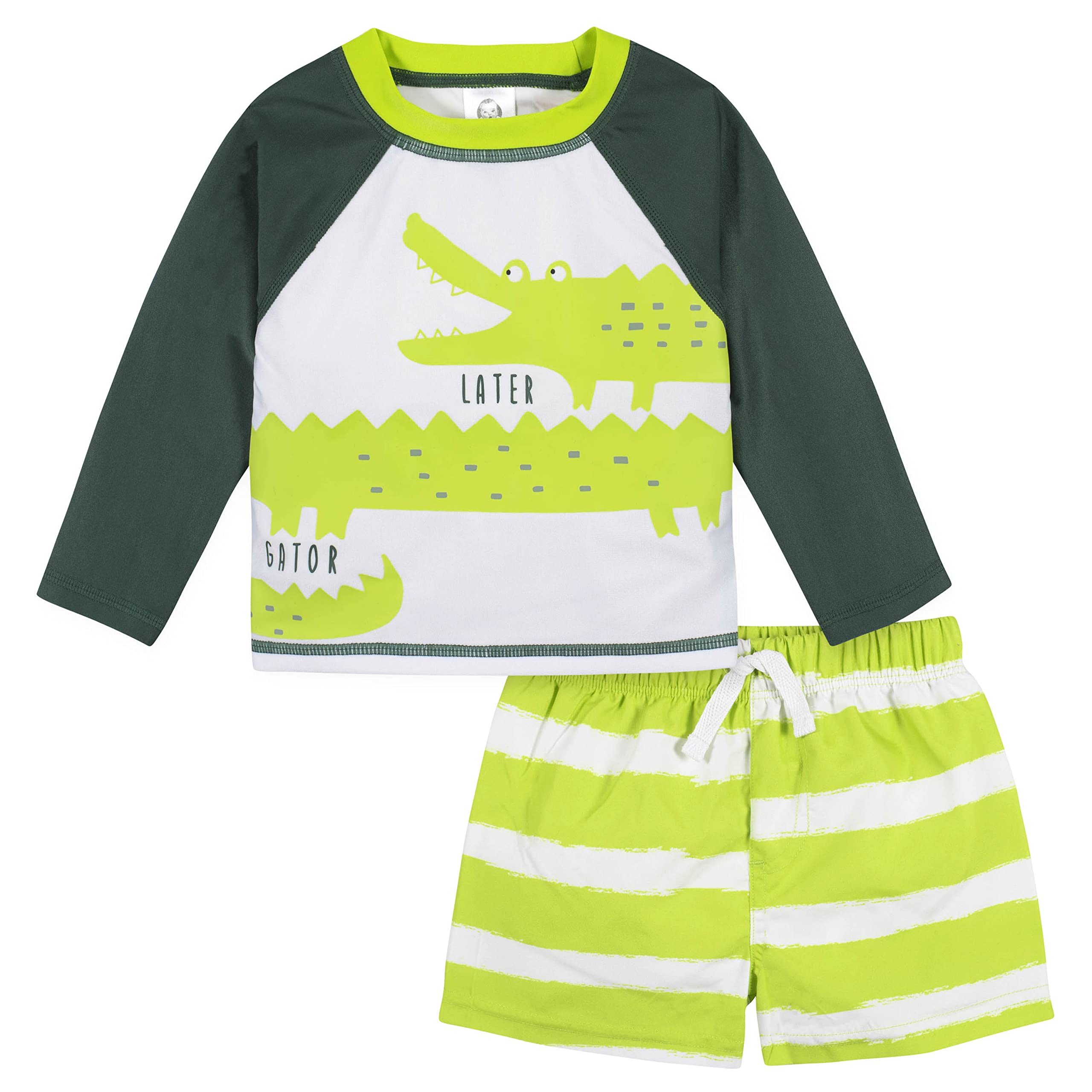 Gerber Baby Boy's Toddler Long Sleeved Rashguard