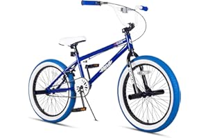 vollsch Freestyle BMX Bikes 20 Inch Kids Bicycle with 4 Pegs for 8-15 Years Old Teens, Boys, Girls, Beginner-Lever Riders,Multiple Colors