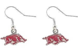 aminco NCAA Unisex Adult NCAA Logo Dangler Earrings