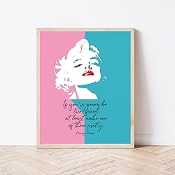 Make Sure One Face Is Pretty - Marilyn Monroe