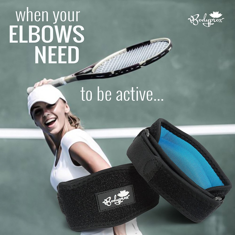 Elbow Brace 2 Pack for Tennis & Golfer's Elbow Pain Relief: Industrial & Scientific