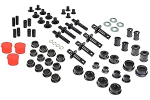 aFe Power 470-401002-B PFADT Series Black Aluminum Frame Control Arm Bushing/Sleeve Set