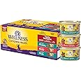 Wellness Complete Health Gravy & Minced Adult Wet Cat Food, Natural, Protein-Rich, Grain Free, 3 Ounce, 12 Pack, (Salmon, Tuna, and Chicken Variety Pack)