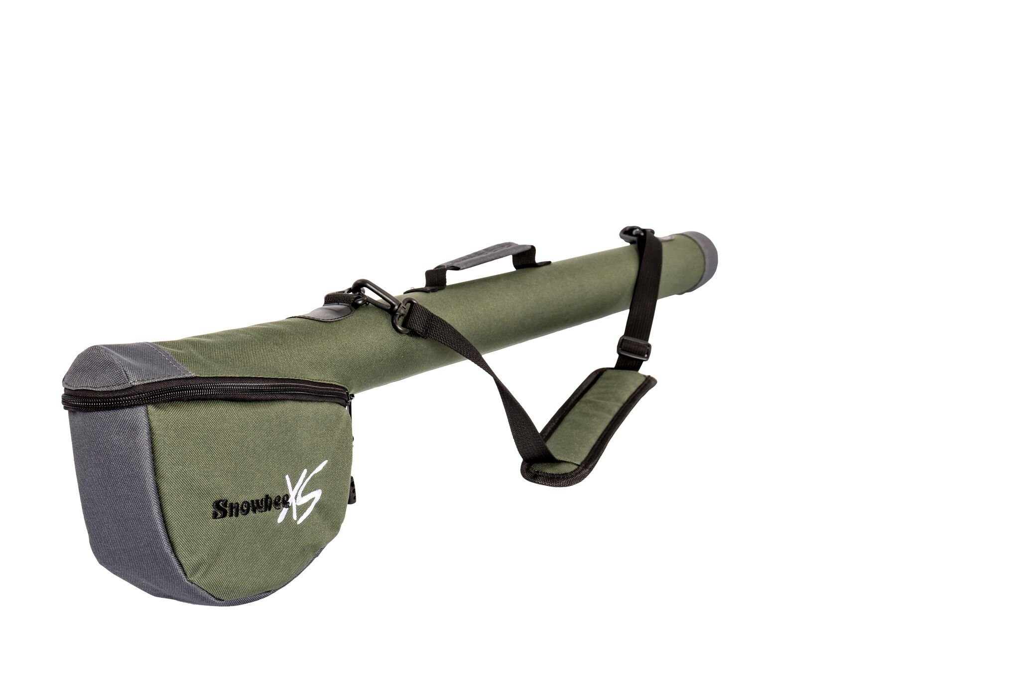 Snowbee Single Travel Fly Rod/reel Case - Sage Green/Grey, X-Small