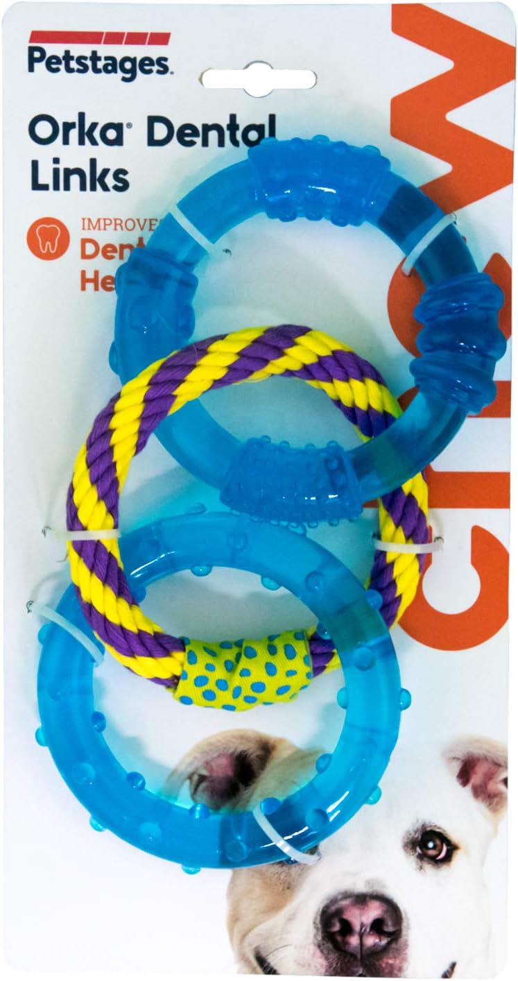 Pet Supplies : Pet Chew Toys : Dental Teeth Cleaning Chew Toys for Dogs, Dog Chew Toy for Petstages, Royal Blue, One-Size (239) : 