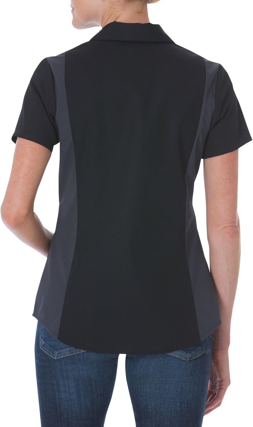 Dickies FS524 Womens Short Sleeve Industrial Color Block Shirt: Clothing
