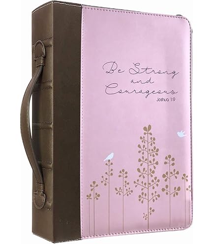 Étui Bible Matelassé Pour Femme/fille - Avec Poignée, Stylos Fluorescents, Onglets, Autocollants - Organisation Complète Pour étude Biblique, église, Voyage