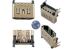 PAOBTEIY HDMI Port Replacement for Playstation 5, HDMI Display Socket Connector Jack for Sony PS5 (Ps5 2pc)