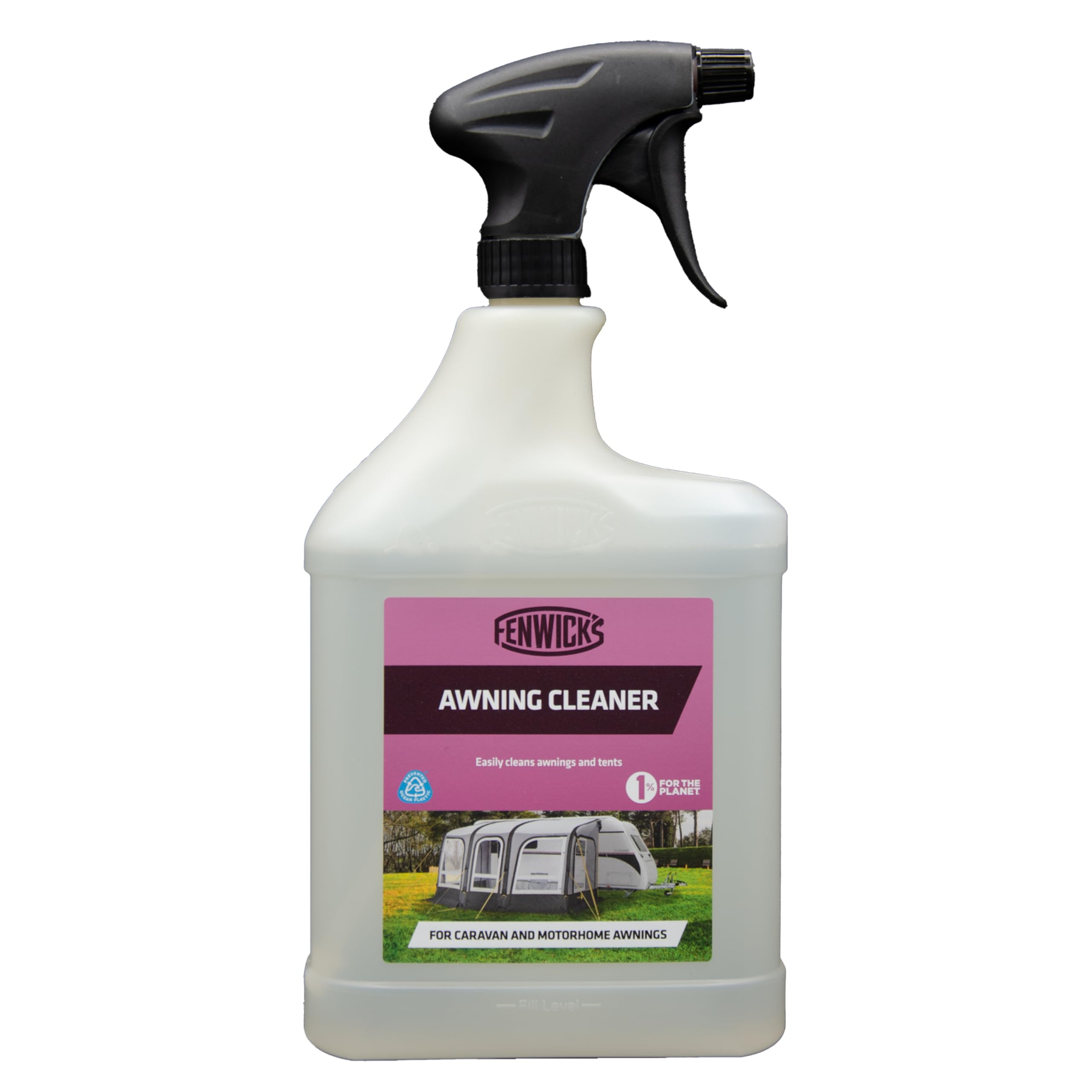 Awning Cleaner 1L - For synthetic and colour fast fabrics, Off-White