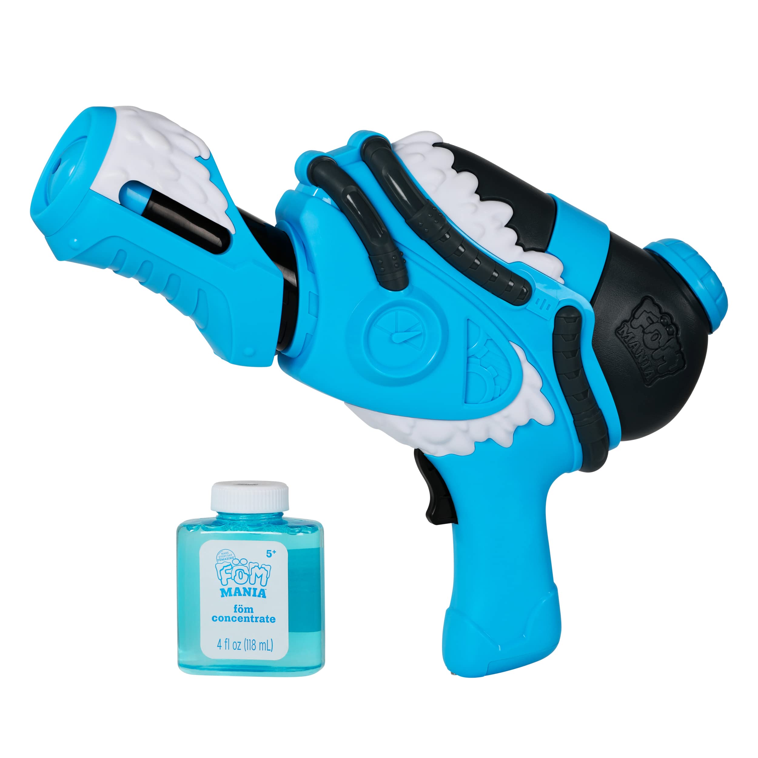 Fom Mania 91353 Fomilator Single Pack, Blaster Toy, Makes and Squirts Foam Up to 15 Feet for Outdoor Fun