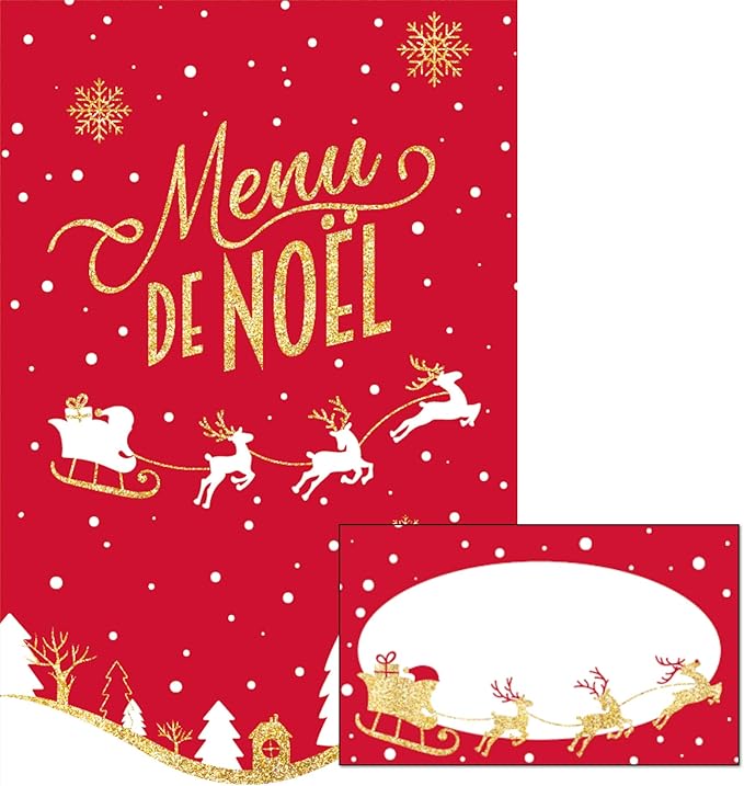 Segnaposto Natalizi Amazon.Avery Set Di 6 Menu E 6 Segnaposto Natalizi Tradizionali Amazon It Cancelleria E Prodotti Per Ufficio