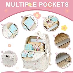 Bluboon School Backpack for Teen Girls Bookbags