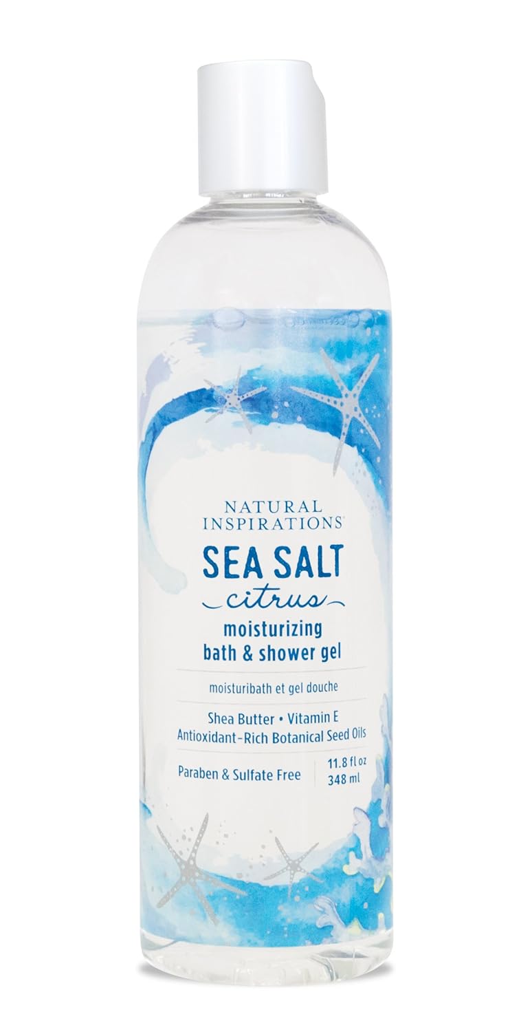 Natural Inspirations Sea Salt Citrus Bath & Shower Gel Beauty