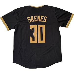 Paul Skenes City Youth Baseball Black Jersey