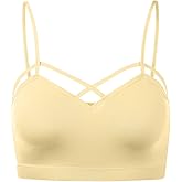 HATOPANTS Women's Biker Shorts Buttery Soft High Waist Mid Thigh Cotton Spandex Pants