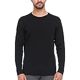 100% Merino Wool - Men's Long Sleeve Crew Shirt - Thermal Base Layer