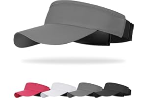 Trodalo Sport Sun Visor for Men Women, Lightweight Adjustable Cooling Stretchy Visor Hat for Running, Tennis, Golf