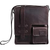 VELEZ Top Grain Leather Messenger Bag For Men and Women | 11&rdquo; Tablet | Small Crossbody Bags | Vintage Shoulder Bags